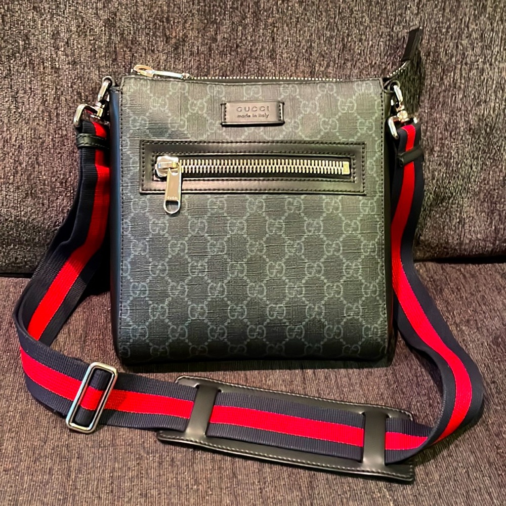 Gucci Black Messenger Bag